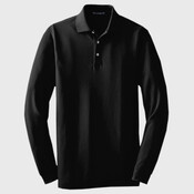 Tall Long Sleeve EZCotton&#153; Pique Polo