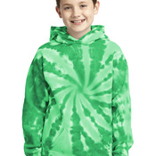 Youth Tie Dye Pullover Hooded Sweatshirt