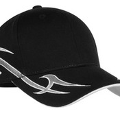 Racing Cap with Sickle Flames