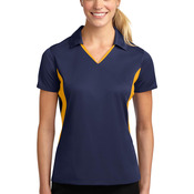 Women's Side Blocked Micropique Sport Wick ® Polo